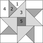 12 12 Inch Star Quilt Block Pattern Anna Quilt Pattern