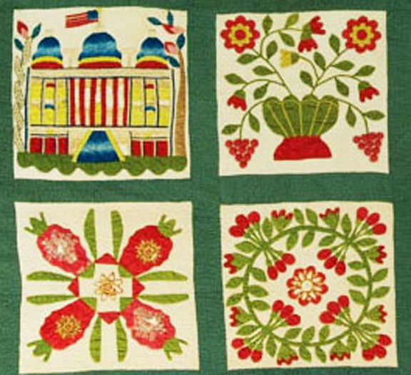 Barbara Brackman s MATERIAL CULTURE Baltimore Album Quilts 4x5 s And