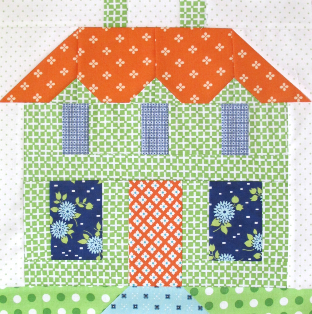 Bee In My Bonnet My Home Sweet Home Quilt Block Pattern In 
