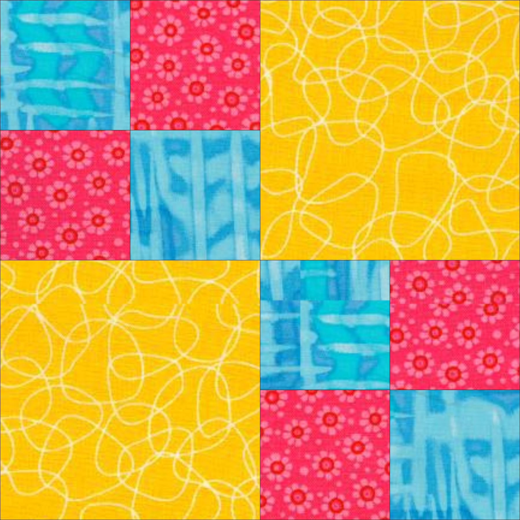 Blocks With Four Patch Chain Double Four Patch 30 Patch Quilt