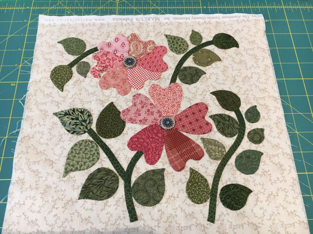 Caswell Block C1 Applique Quilt Patterns Applique Quilts Wool 