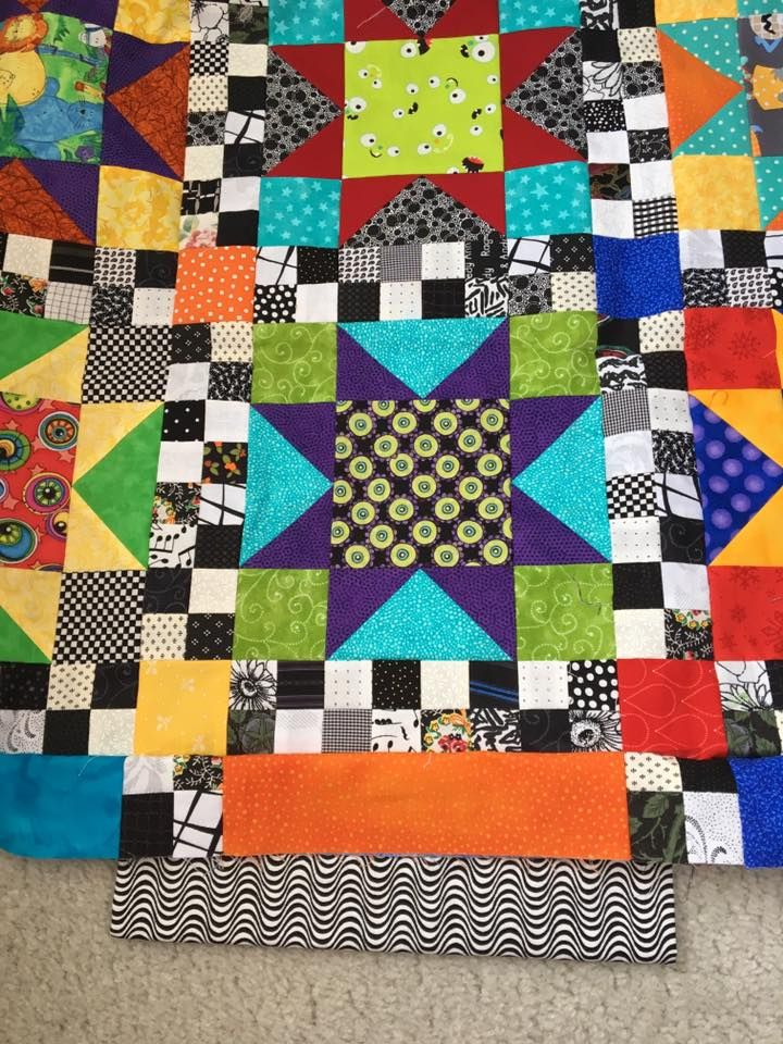 CHARITY QUILT WITH A 6 1 2 CENTER BLOCK Quilts Easy Quilt Patterns