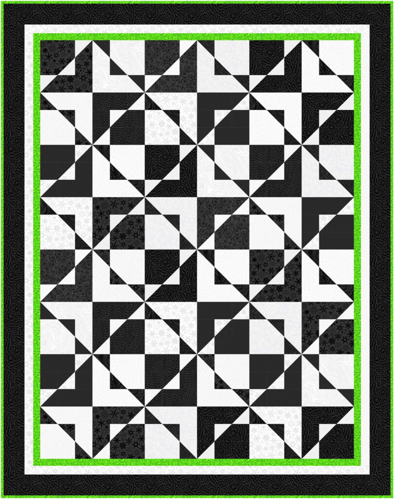 Chip Off The Old Block Multi Sized Quilt Pattern Easy To Etsy