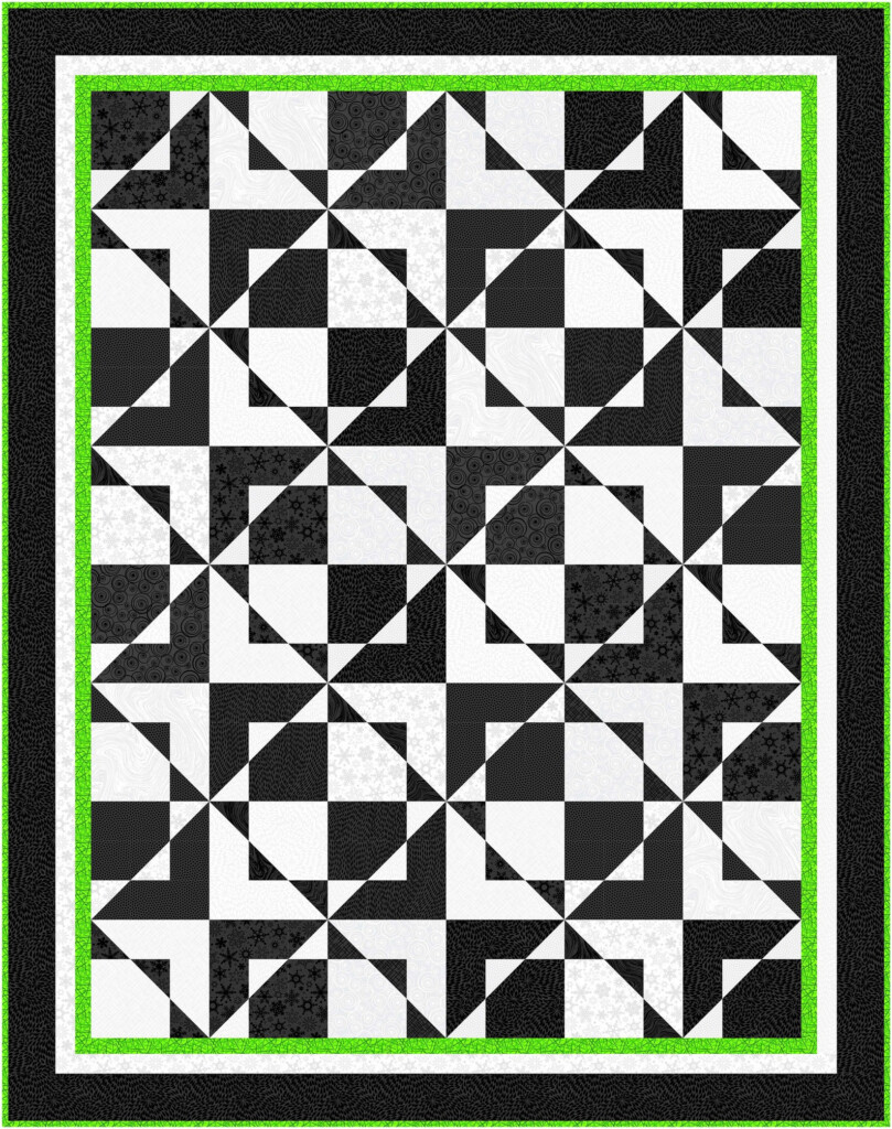 Chip Off The Old Block Multi Sized Quilt Pattern Easy To Etsy