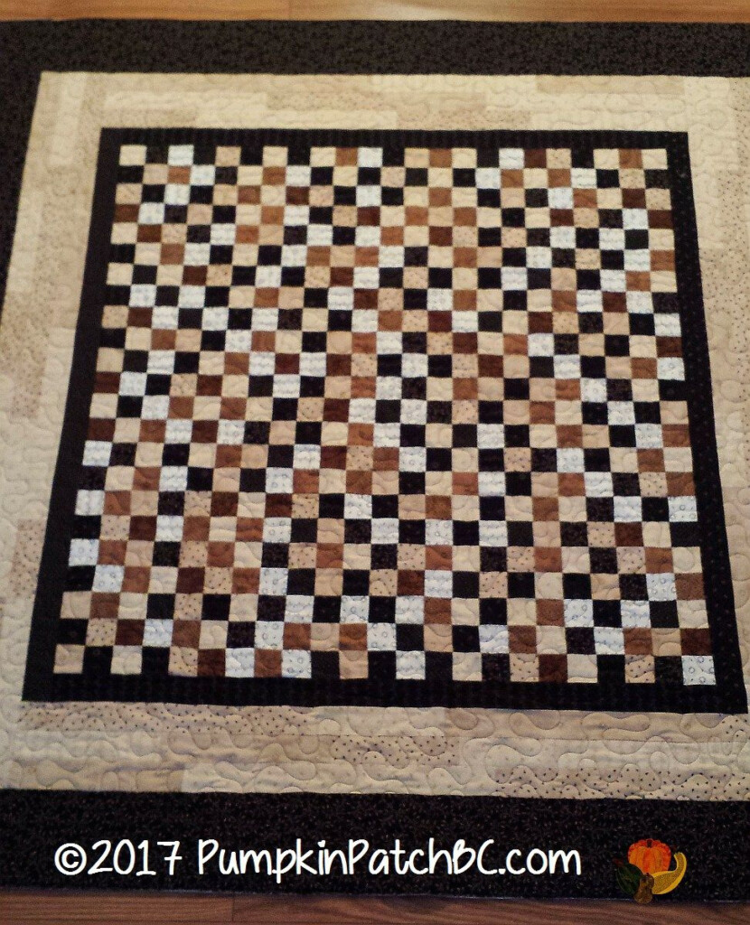 Chip Off The Old Block Old Things Longarm Quilting Lap Quilt