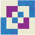Easy 12 Bento Box Quilt Block Pattern