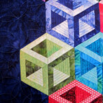 Finely Finished Quilts Connie s Hollow Cubes Tumbling Blocks Quilt