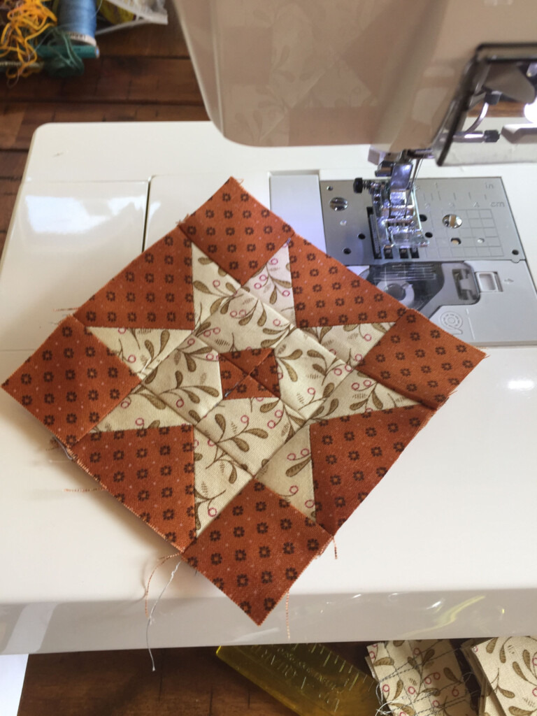 Finished 4 Inch Block Pattern Is Barn Stars By Kim Diehl Finished 