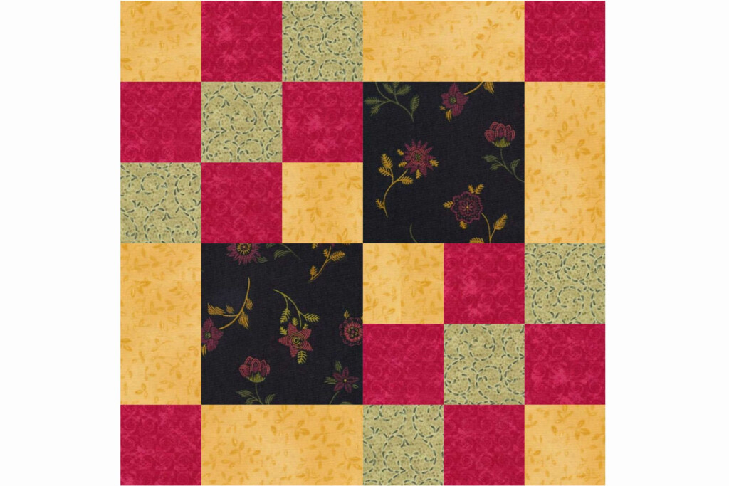 Free 9 inch Patchwork Quilt Block Patterns