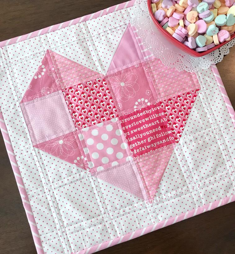 FREE Heart Quilt Patterns