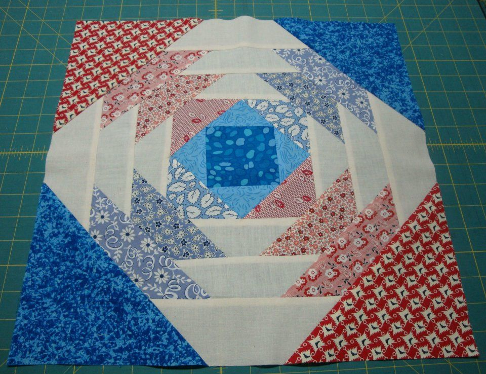 Free Quilt Pattern Pineapple Block By Brenda Lemaster Davis