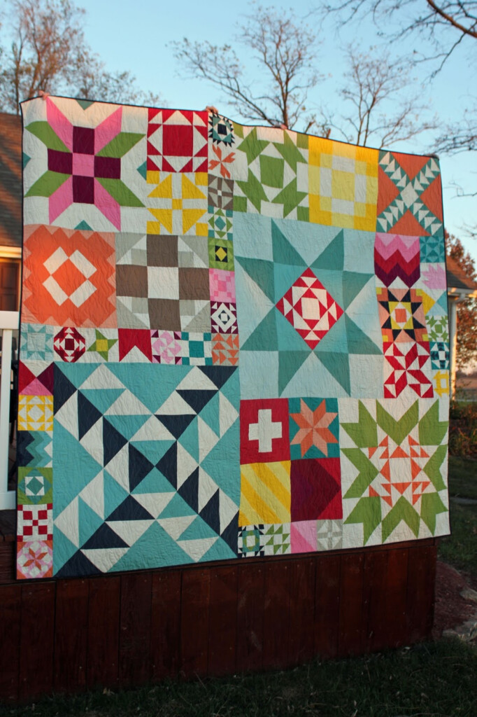 Girls In The Garden Moda Building Blocks Quilt