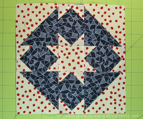 Goshen Star Quilt Block 8 12 And 16 Blocks