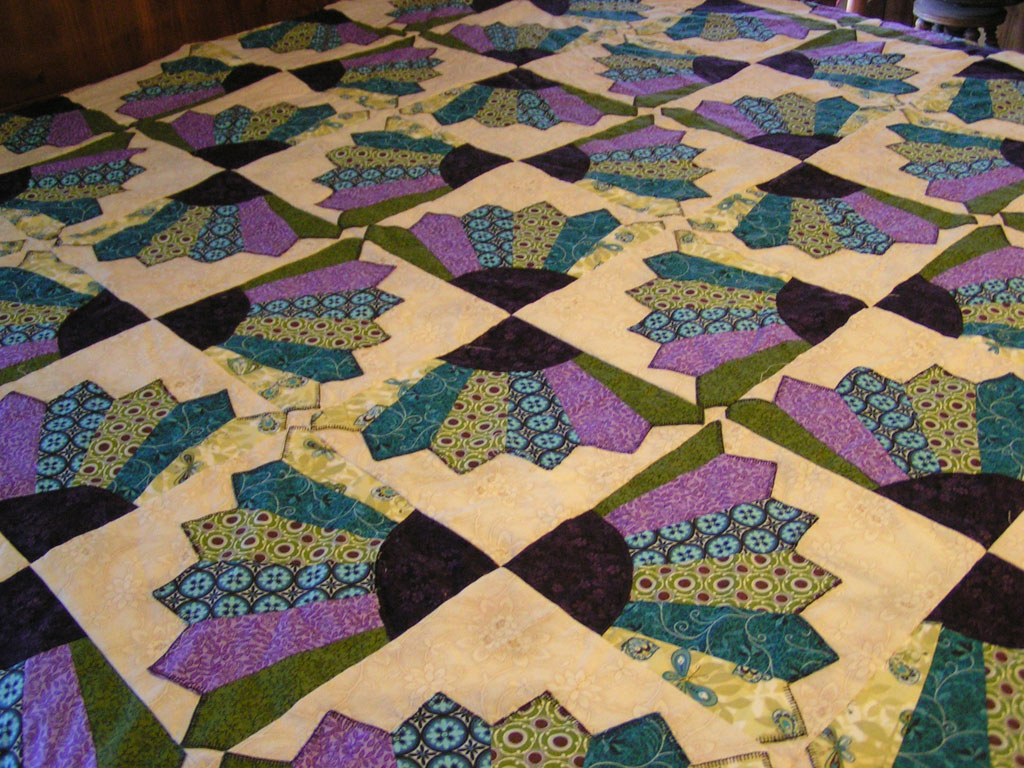 Free Pattern To Print For Grandmothers Fan Quilt Block
