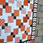 Halloween Disappearing 9 Patch Quilt