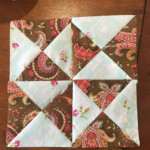 Hourglass Super Fast Blocks Tutorial Susies scraps Pinwheel