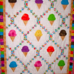 Ice Cream Cone Quilt Quilts Quilted Wall Hangings Baby Quilts