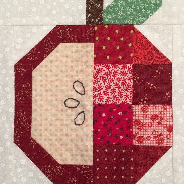 Image Result For Apple Quilt Block Quilt Blocks Quilts Farm Quilt