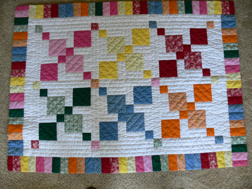 Kaylee s Quilt disappearing 9 Patch Quilts Quick Quilt Beautiful 