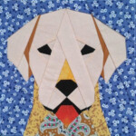 Labrador Quilt Block Etsy In 2021 Animal Quilts Paper Pieced Quilt