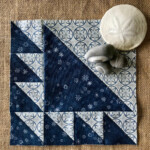 Lady Of The Lake Is A Classic Quilt Block Constructed Of Half square