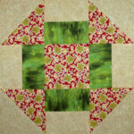 Learn How To Make An Easy 12 Churn Dash Quilt Block Pattern Quilt