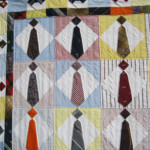 Mike s Neck Tie Quilt Upper Left Quilts Tie Quilt Necktie Quilt