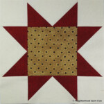 Neighborhood Quilt Club North Star Quilt Block Tutorial
