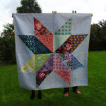 Non Euclidean Quilting Giant Star Quilt Star Quilt Big Block Quilts