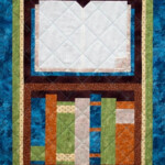 Open Book Patchwork Quilt Block Pattern