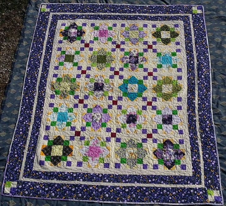 Quatrefoil Quilt Pattern From Jenny Doan s Tutorial Quilts 