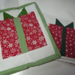 QUILT BLOCK Christmas Present Quilt Block Pattern Christmas Present