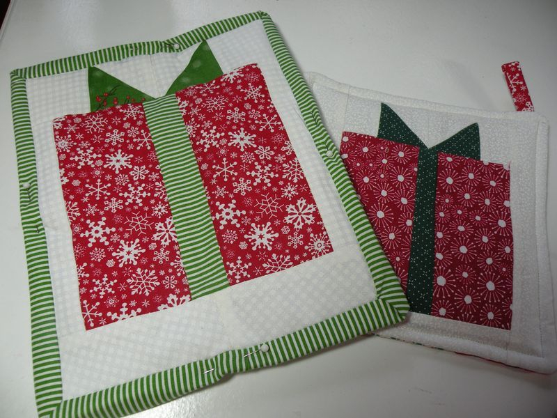 QUILT BLOCK Christmas Present Quilt Block Pattern Christmas Present 