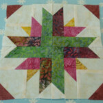 Quilt Block Tutorial Quasar Wedding Dress Blue