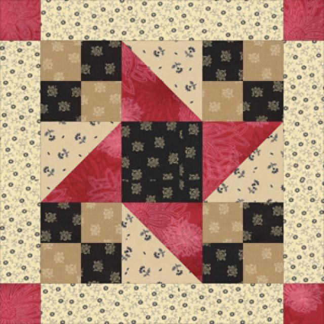 Sew A Variation Of The Traditional Friendship Star With Images 