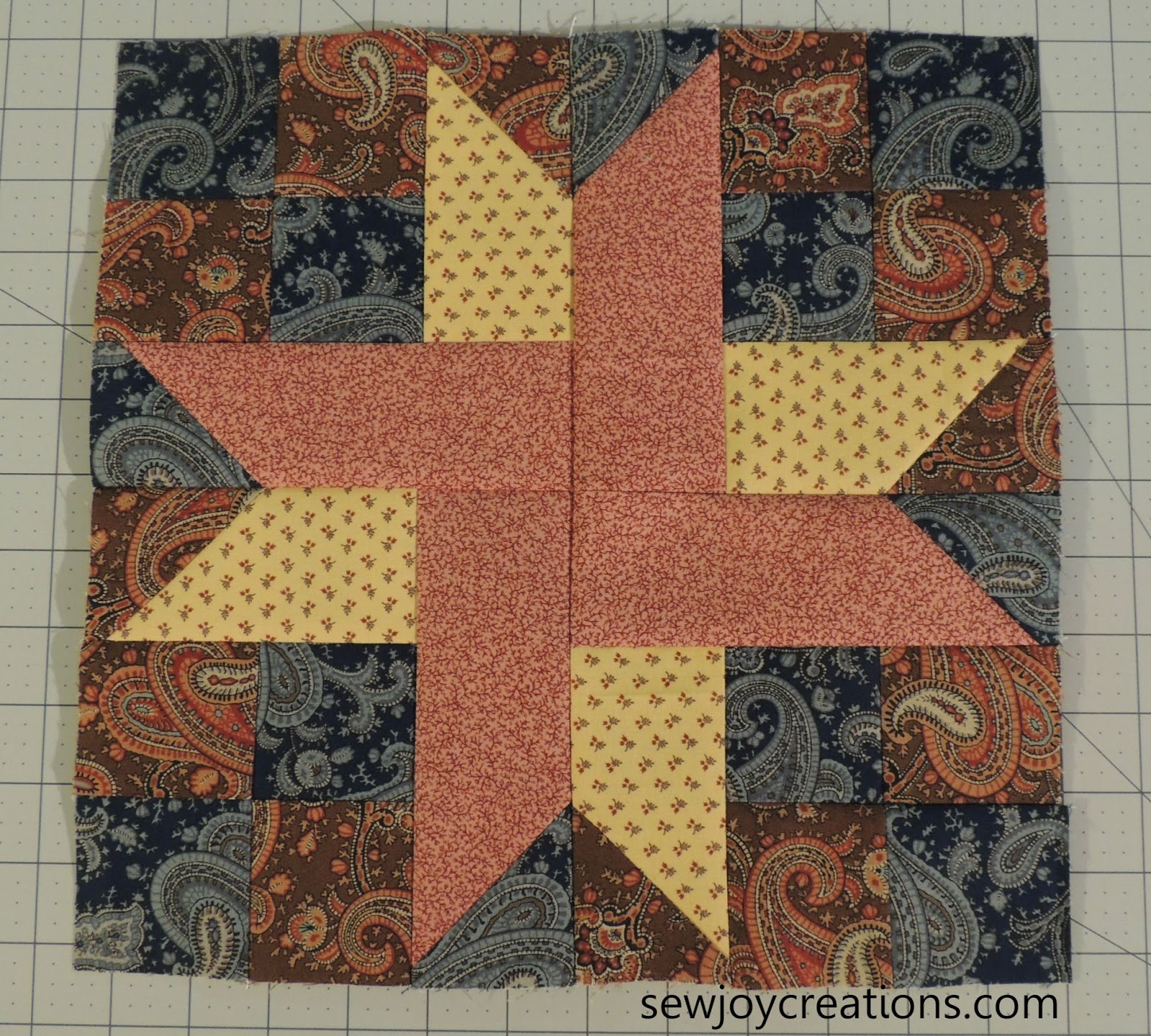 Sew Joy How To Make A 12 Finished Quilt Block COMPLETELY Out Of 2 1 2