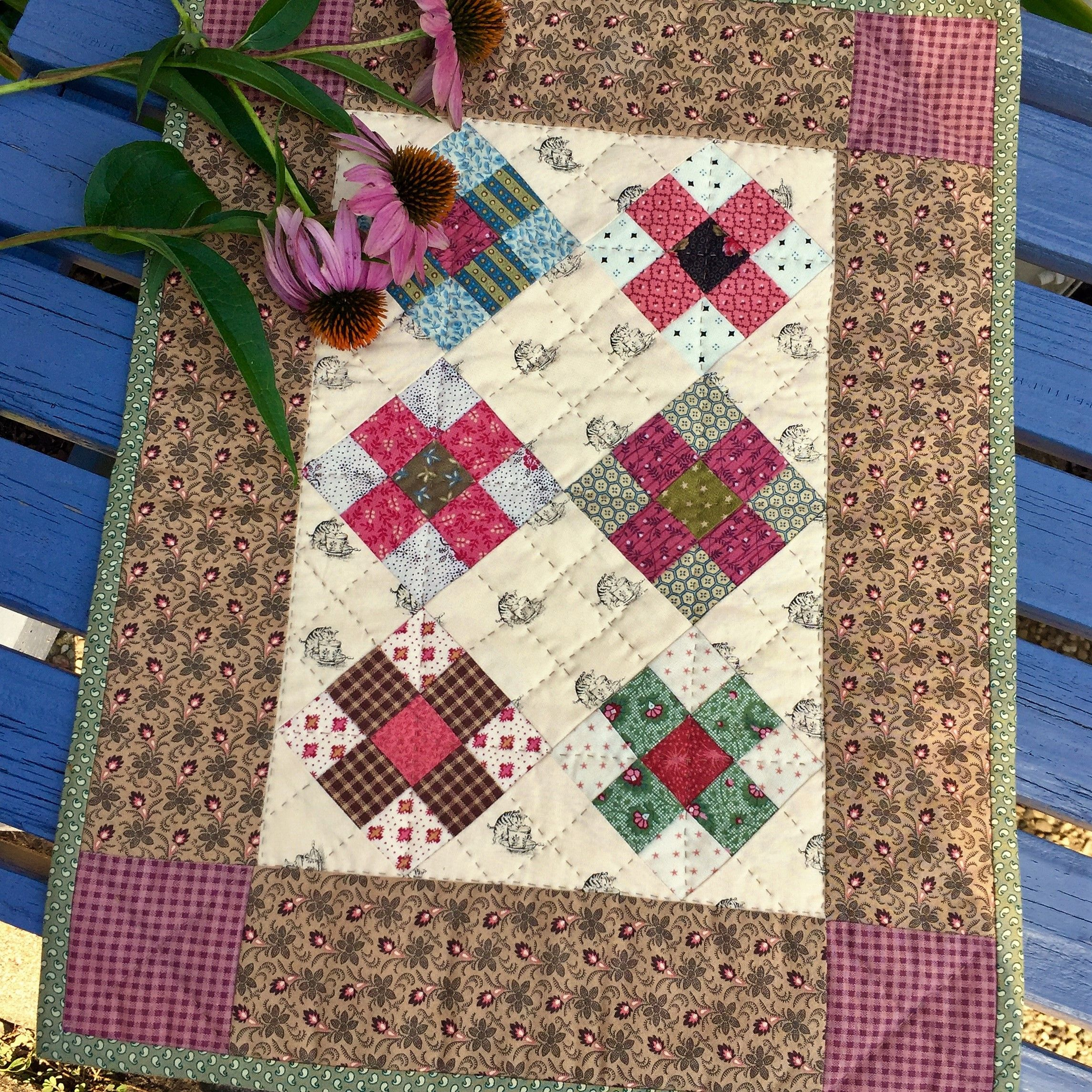 Simple Doll Quilt Doll Quilt Mini Quilt Patterns Small Quilts