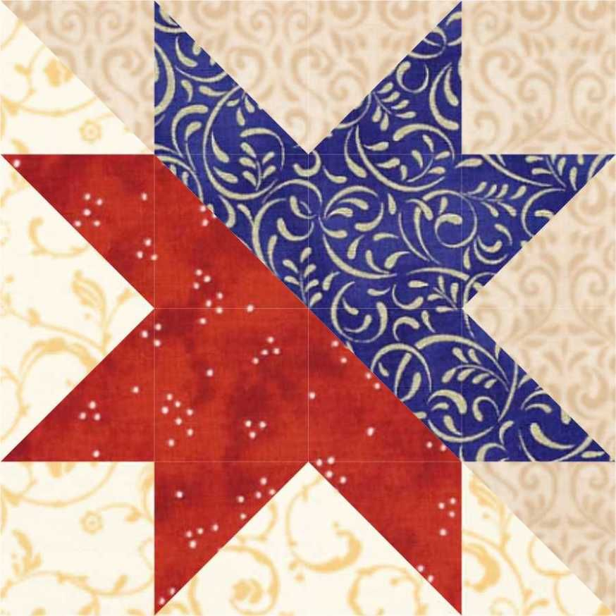 Split Stars Patriotic Quilt Star Quilt Blocks Patriotic Quilt Blocks