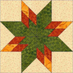 Star Block Pattern 8 Inch Block By OneDaisyStudio Craftsy Barn