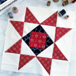 Star Spangled Quilt Block Quilt Block Patterns Modern Quilt Blocks
