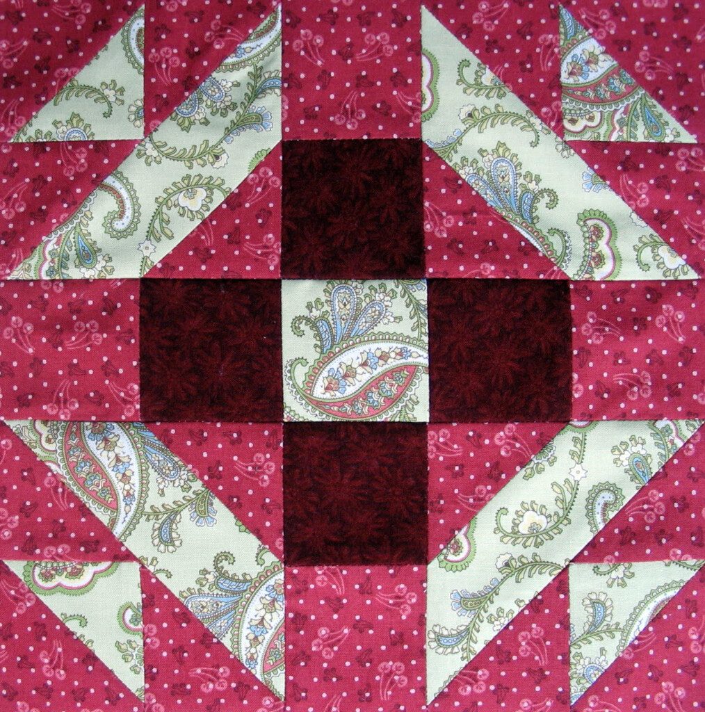 Starwood Quilter Christmas Star Quilt Block