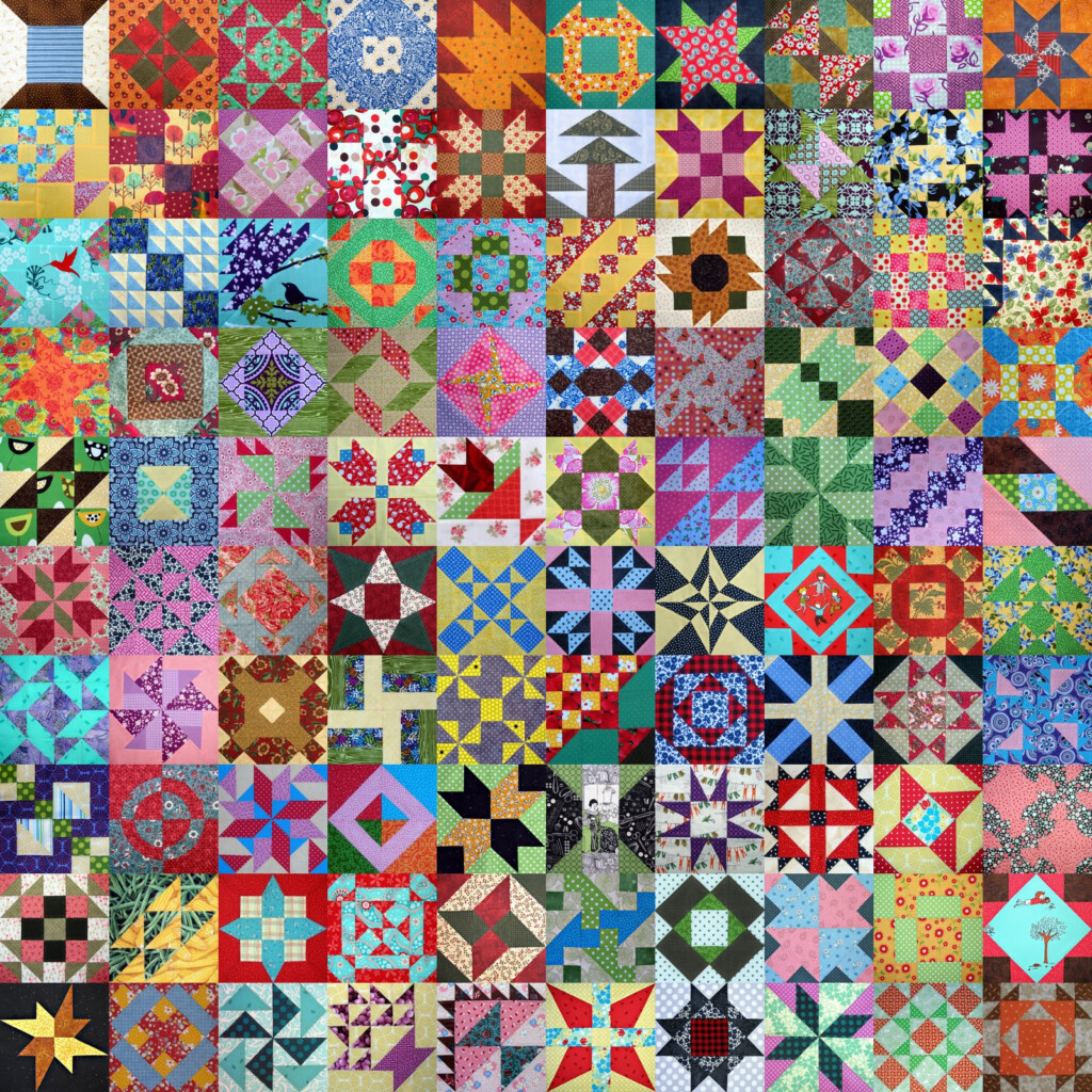 Starwood Quilter Farmer s Daughter Quilt Mosaic 100 Blocks