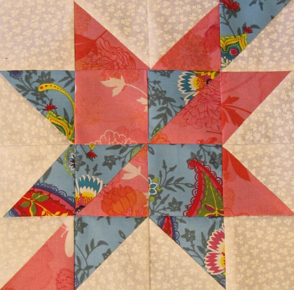 The Quilt Ladies Free Star Quilt Pattern Block Twelve