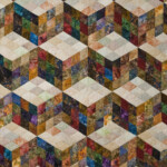 Tumbling Blocks Nine Patch Queen Photo 3
