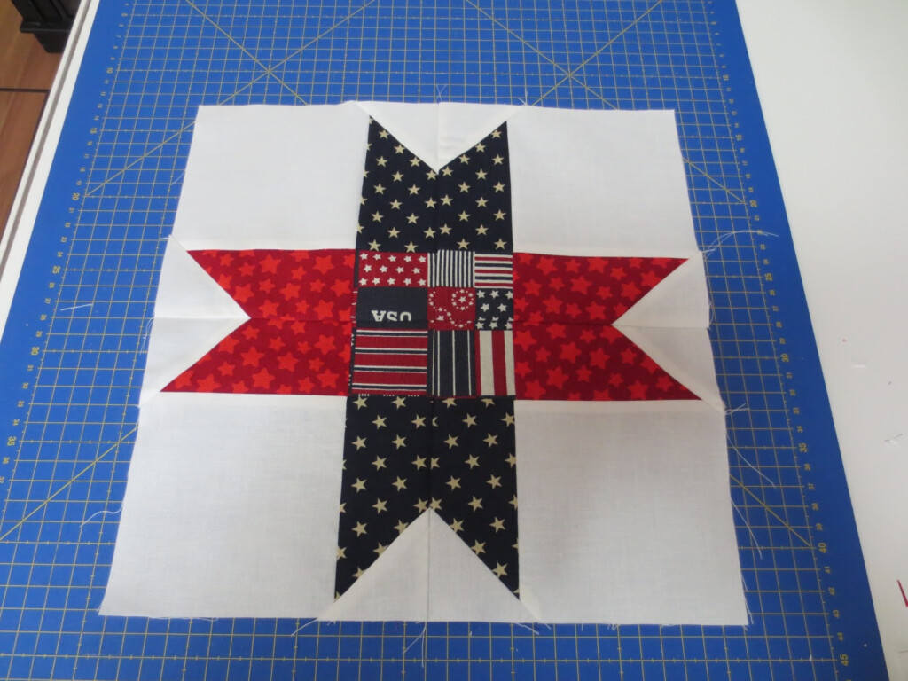 We Quilt A Disappearing Nine Patch STAR 