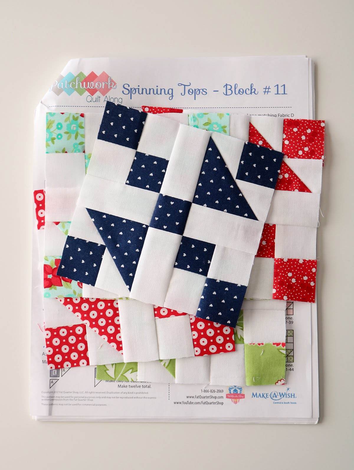 A Bright Corner Patchwork Quilt Along Block Eleven