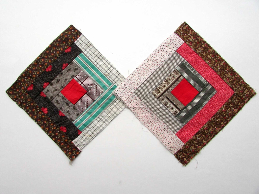 Antique Quilt Squares Quilt Blocks 2 Antique Victorian 1890 s Era 8 