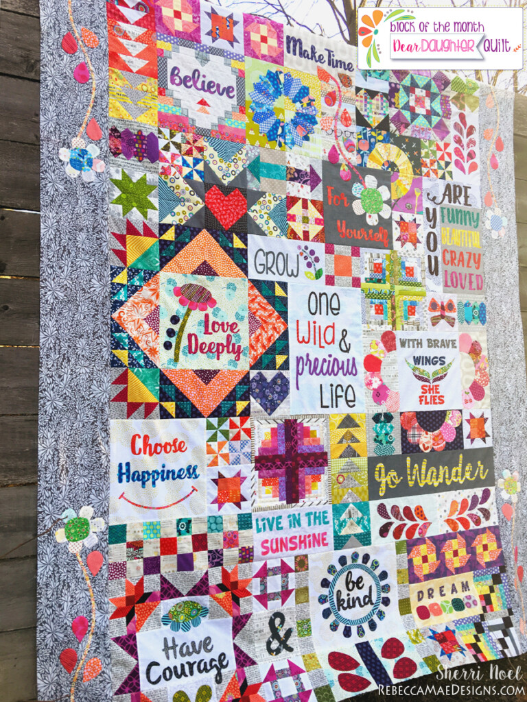 Block Of The Month Dear Daughter