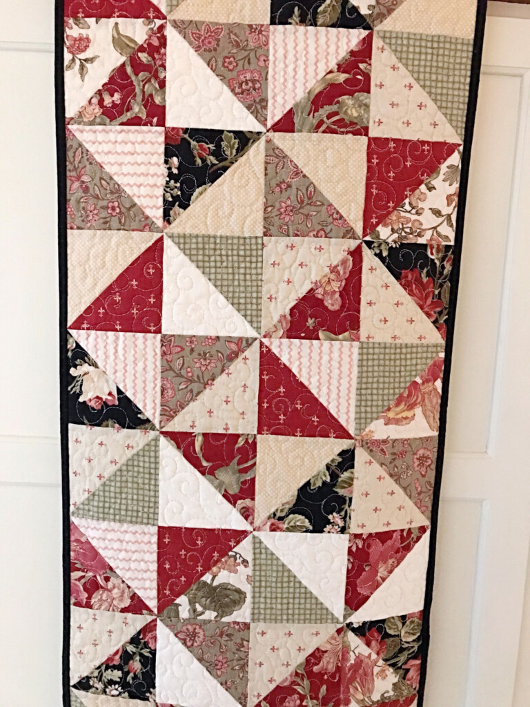 Easy Quilt Patterns PDF Easy Table Runner Pattern Charm Pack Etsy 