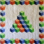 Homemade Quilt Baby Quilt Baby Blanket Building Block Etsy